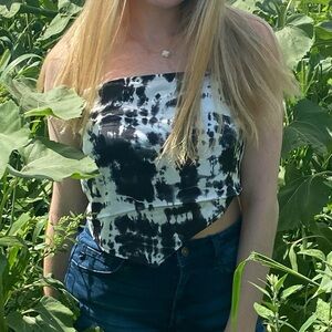 Nordstrom Silk Cropped Tank